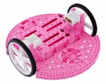 [로봇사이언스몰][Pololu][폴로루] Romi Chassis Kit - Pink #3501