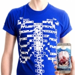 [로봇사이언스몰][증강현실/가상현실] 인체 교육용 증강현실(AR) 티셔츠/사용설명서 보러가기