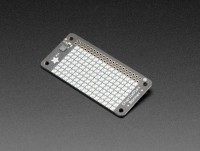 [로봇사이언스몰] [라즈베리파이][Adafruit][에이다프루트] Adafruit CharliePlex LED Matrix Bonnet - 8x16 Warm White LEDs id:4122