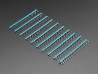 [로봇사이언스몰][Adafruit][에이다프루트] Break-away 0.1inch 36-pin strip male header - Blue - 10 pack id:4150