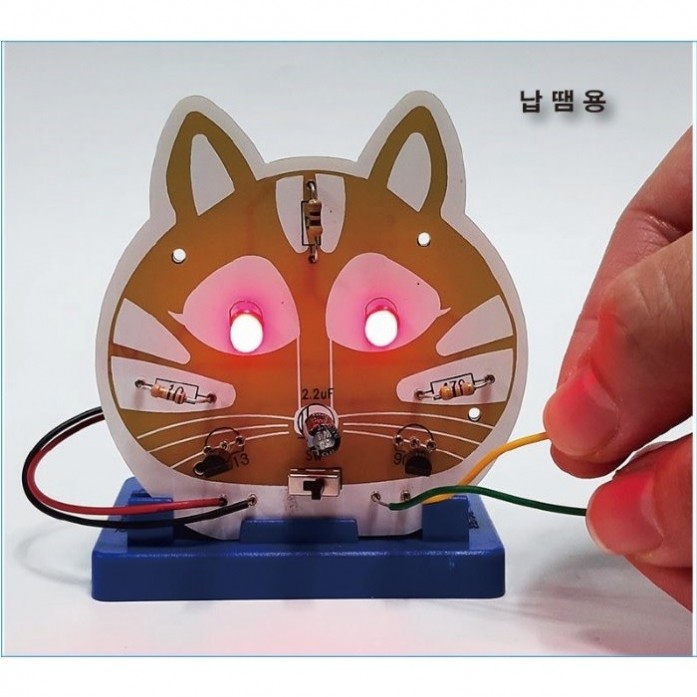 [로봇사이언스몰][전자과학] [KS-77] 고양이 거짓말탐지기 & 러브체커 (납땜용)
