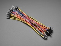 [로봇사이언스몰][Adafruit][에이다프루트] Premium Silicone Covered Extension Jumper Wires - 200mm x 40 ID:4635