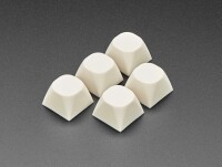 [로봇사이언스몰][Adafruit][에이다프루트] Milky White MA Keycaps for MX Compatible Switches - 5 pack ID:5171