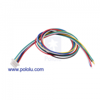 [로봇사이언스몰][Pololu][폴로루] 6-Pin Single-Ended Female JST SH-Style Cable 30cm #4763