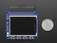 [로봇사이언스몰] [Raspberry-Pi][라즈베리파이] Adafruit PiTFT 2.2inch HAT Mini Kit - 320x240 2.2inch TFT - No Touch ID:2315