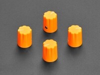 [로봇사이언스몰] [Adafruit][에이다프루트] Orange Micro Potentiometer Knob - 4 pack ID:5533