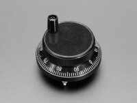 [로봇사이언스몰][Adafruit][에이다프루트] CNC Rotary Encoder - 100 Pulses per Rotation - 60mm Black ID:5734