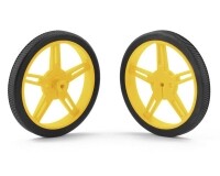 [로봇사이언스몰][Pololu][폴로루] Pololu Wheel 60×8mm Pair - Yellow #1422