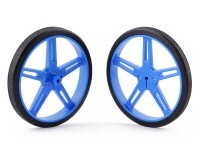 [로봇사이언스몰][Pololu][폴로루] Pololu Wheel 70×8mm Pair - Blue #1428