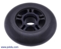 [로봇사이언스몰][Pololu][폴로루] Scooter/Skate Wheel 84×24mm - Black #3275