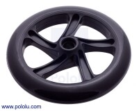 [로봇사이언스몰][Pololu][폴로루] Scooter/Skate Wheel 200×30mm - Black #3283