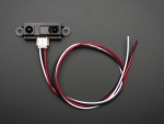 [로봇사이언스몰][Adafruit][에이다프루트] IR distance sensor includes cable (10cm-80cm) - GP2Y0A21YK0F id:164