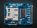 [로봇사이언스몰][Adafruit][에이다프루트] MicroSD card breakout board+  ID:254