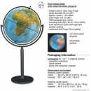 [로봇사이언스몰] 64cm Dual image globe, physical
